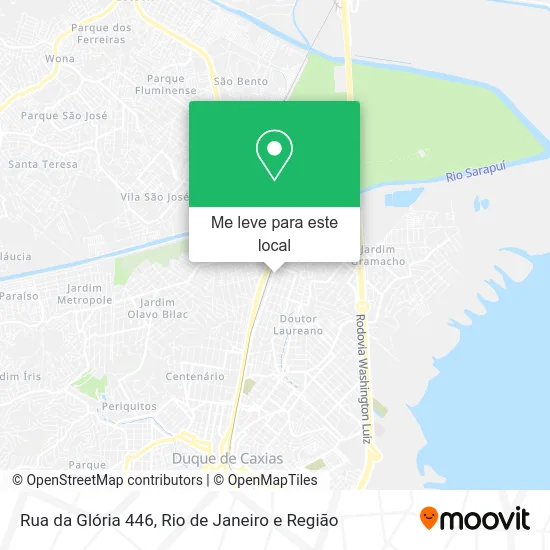 Rua da Glória 446 mapa