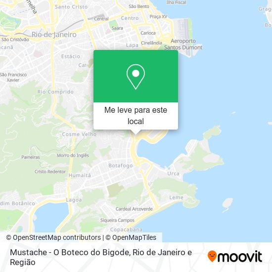 Mustache - O Boteco do Bigode mapa