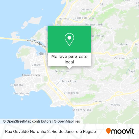 Rua Osvaldo Noronha 2 mapa