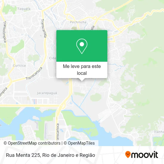Rua Menta 225 mapa