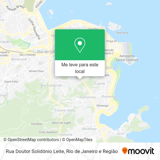 Rua Doutor Solidônio Leite mapa