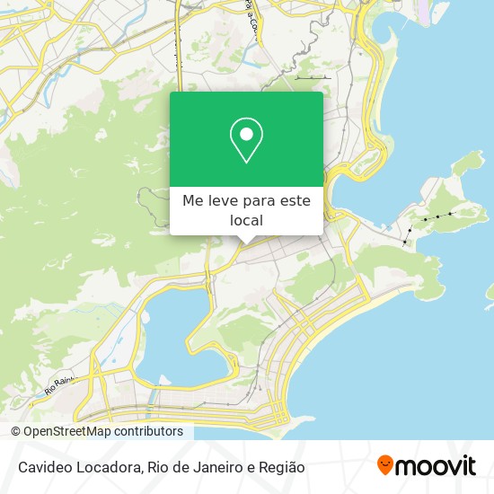 Cavideo Locadora mapa