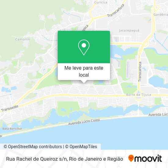 Rua Rachel de Queiroz s/n mapa
