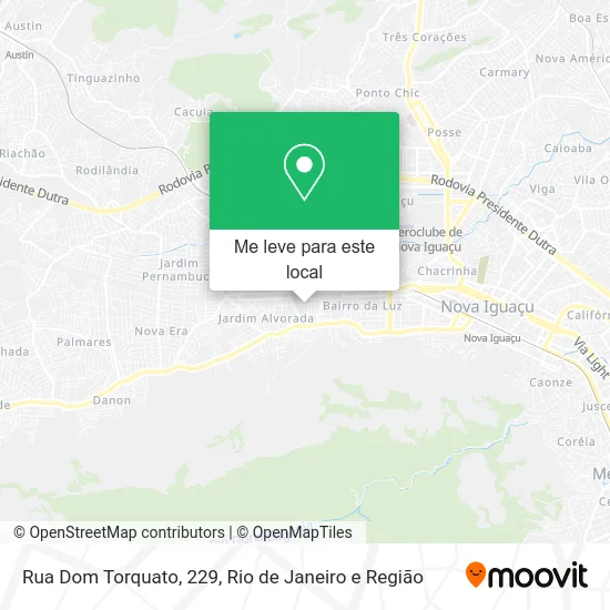 Rua Dom Torquato, 229 mapa