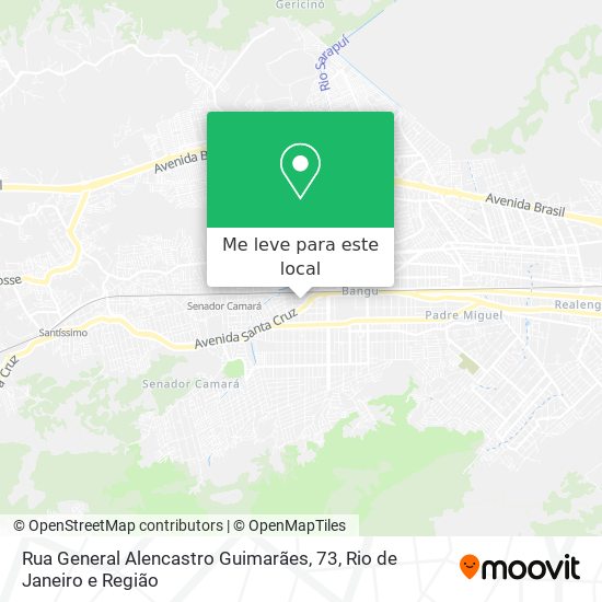 Rua General Alencastro Guimarães, 73 mapa