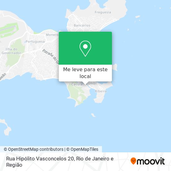 Rua Hipólito Vasconcelos 20 mapa