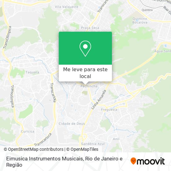 Eimusica Instrumentos Musicais mapa