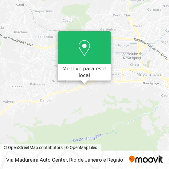 Via Madureira Auto Center mapa