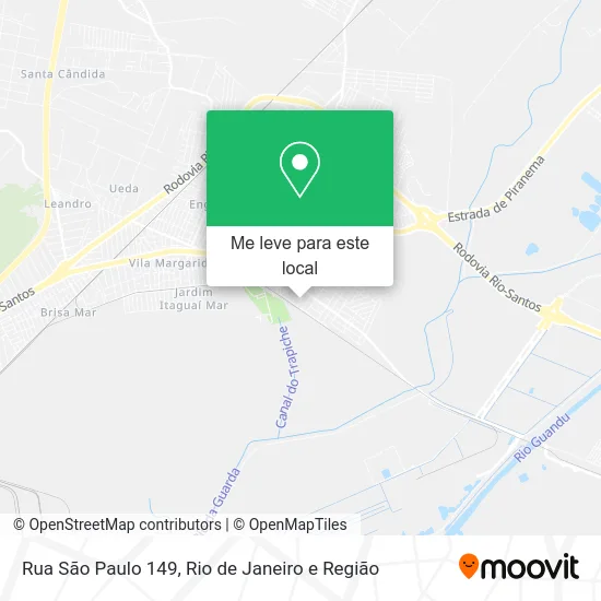 Rua São Paulo 149 mapa