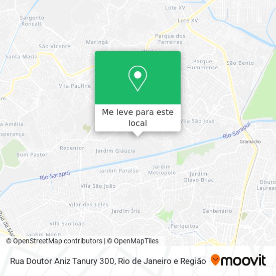 Rua Doutor Aniz Tanury 300 mapa