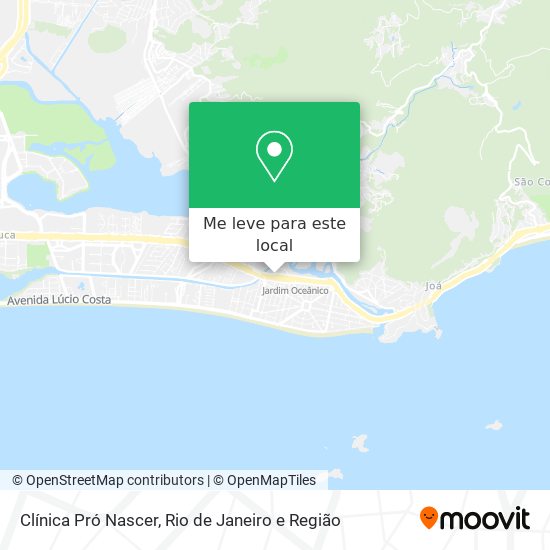 Clínica Pró Nascer mapa
