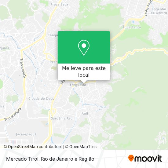 Mercado Tirol mapa