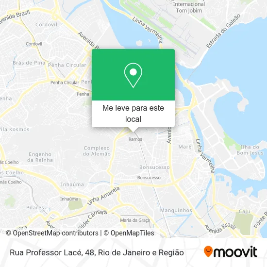 Rua Professor Lacé, 48 mapa