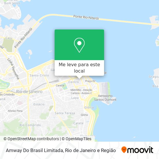 Amway Do Brasil Limitada mapa