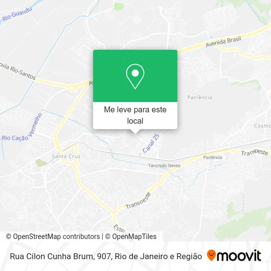 Rua Cilon Cunha Brum, 907 mapa