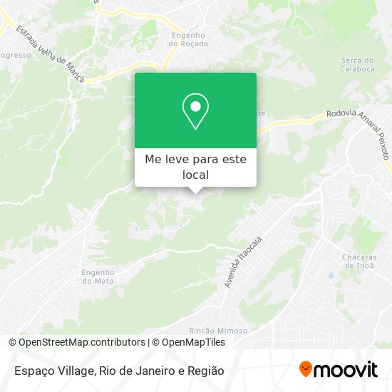Espaço Village mapa