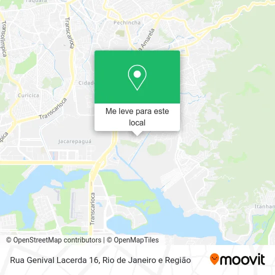 Rua Genival Lacerda 16 mapa