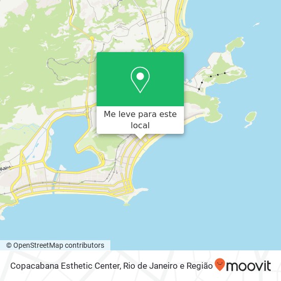 Copacabana Esthetic Center mapa