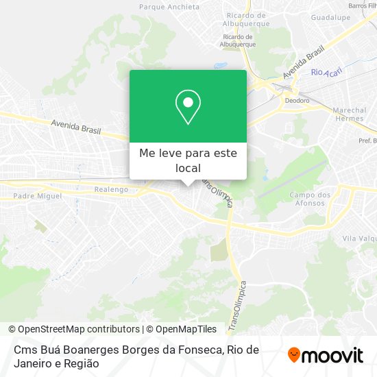 Cms Buá Boanerges Borges da Fonseca mapa