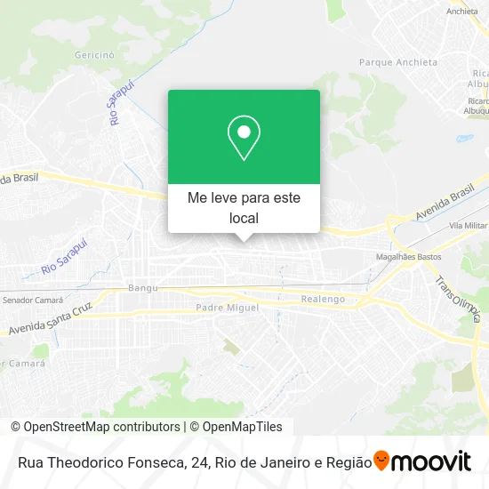 Rua Theodorico Fonseca, 24 mapa