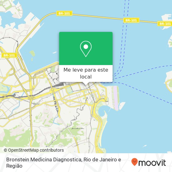 Bronstein Medicina Diagnostica mapa