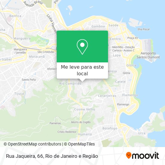 Rua Jaqueira, 66 mapa