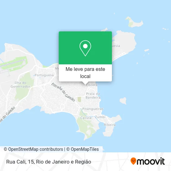 Rua Cali, 15 mapa