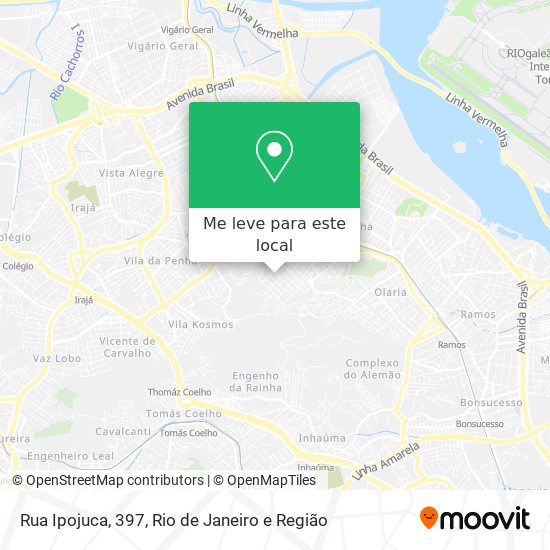 Rua Ipojuca, 397 mapa