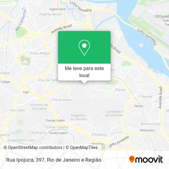 Rua Ipojuca, 397 mapa