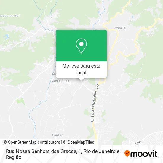 Rua Nossa Senhora das Graças, 1 mapa