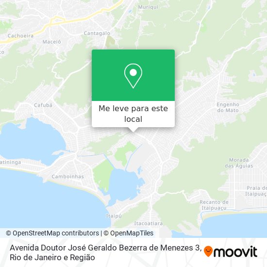 Avenida Doutor José Geraldo Bezerra de Menezes 3 mapa