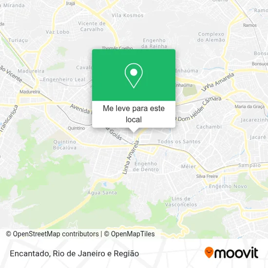 Encantado mapa