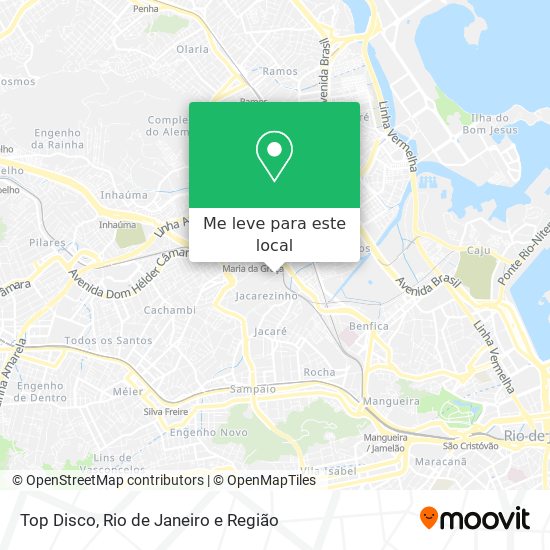 Top Disco mapa