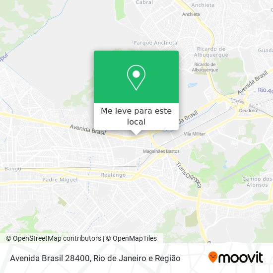 Avenida Brasil 28400 mapa