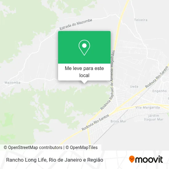 Rancho Long Life mapa