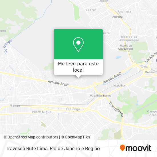 Travessa Rute Lima mapa