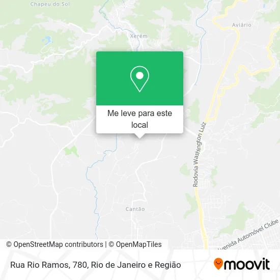 Rua Rio Ramos, 780 mapa