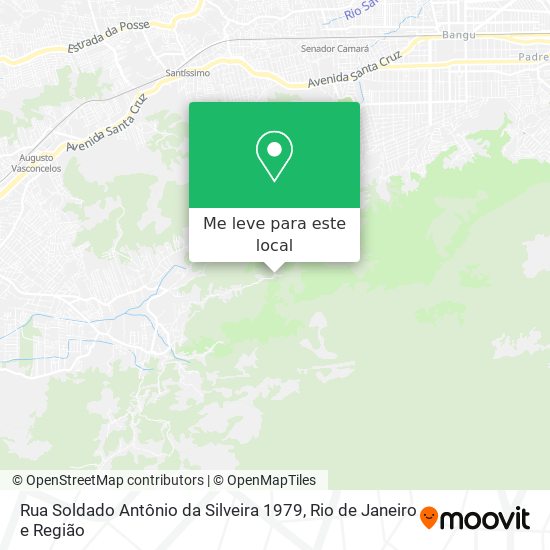 Rua Soldado Antônio da Silveira 1979 mapa