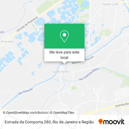 Estrada da Comporta 280 mapa