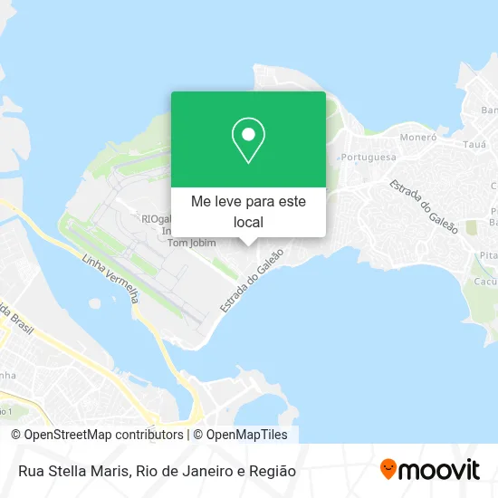 Rua Stella Maris mapa