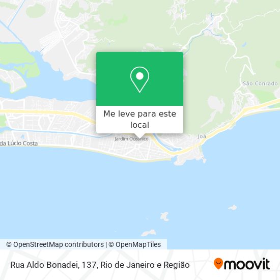 Rua Aldo Bonadei, 137 mapa