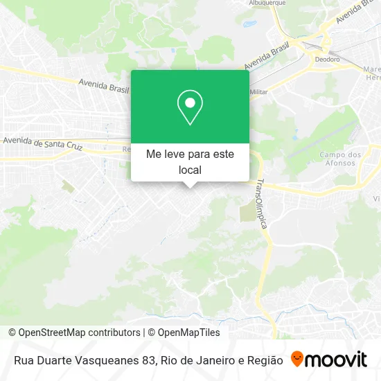 Rua Duarte Vasqueanes 83 mapa