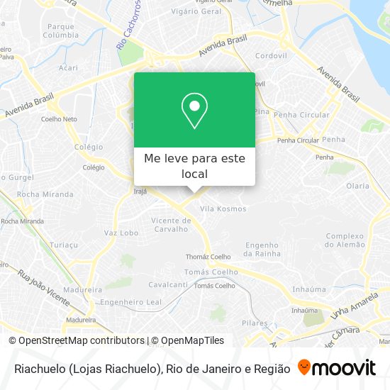 Riachuelo (Lojas Riachuelo) mapa