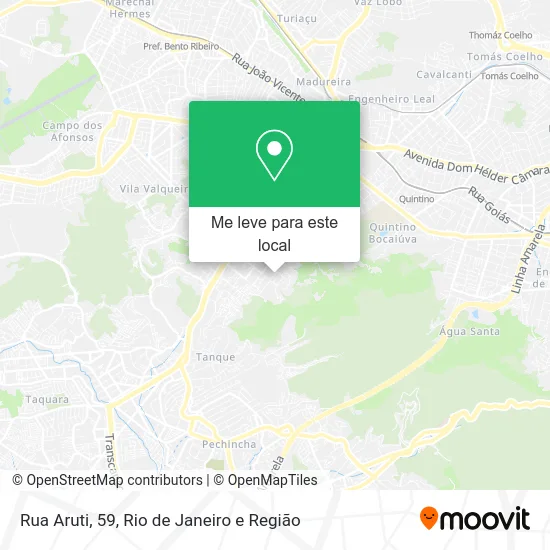 Rua Aruti, 59 mapa