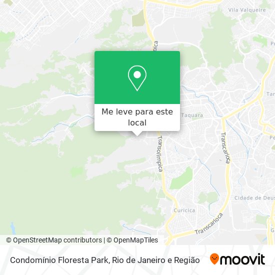 Condomínio Floresta Park mapa