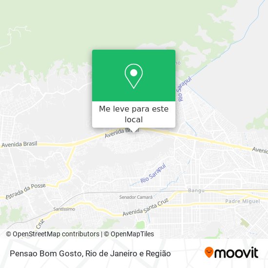 Pensao Bom Gosto mapa