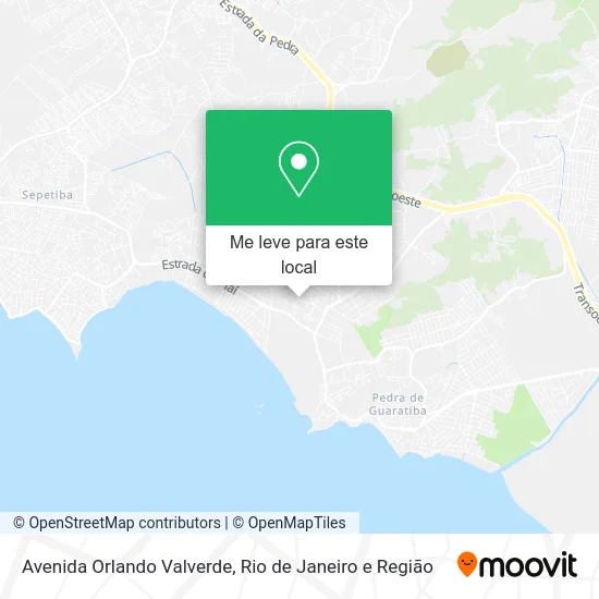 Avenida Orlando Valverde mapa