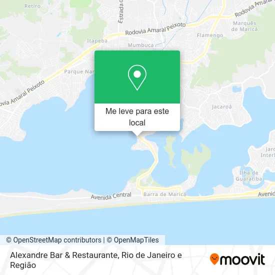 Alexandre Bar & Restaurante mapa