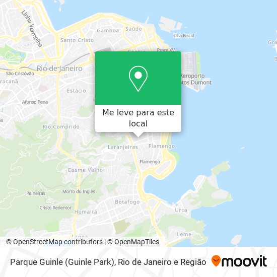 Parque Guinle (Guinle Park) mapa