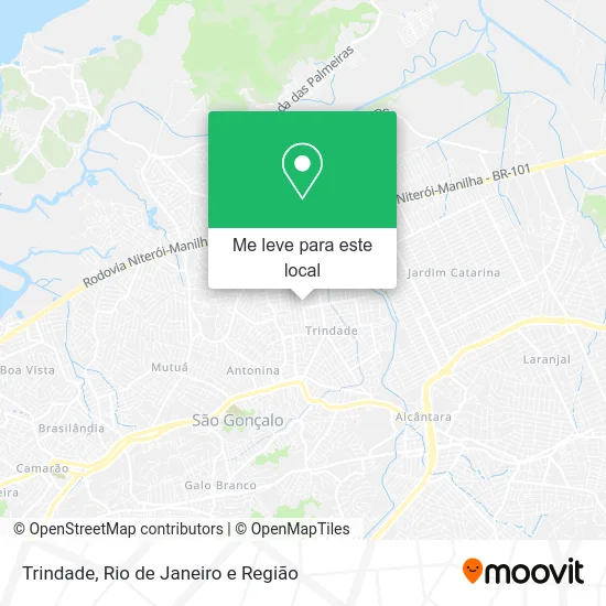 Trindade mapa